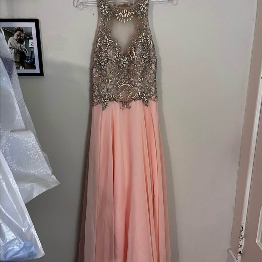 Blush Prom Dress- Women’s Size 8